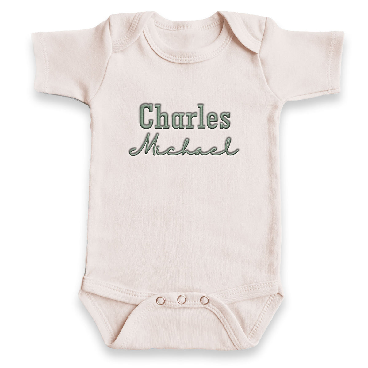 Personalized Baby Name ONESIES® | Custom Embroidered Baby Gift Z161