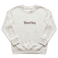 Personalized Name Kid's Sweatshirt | Custom Embroidered Sweater Z163