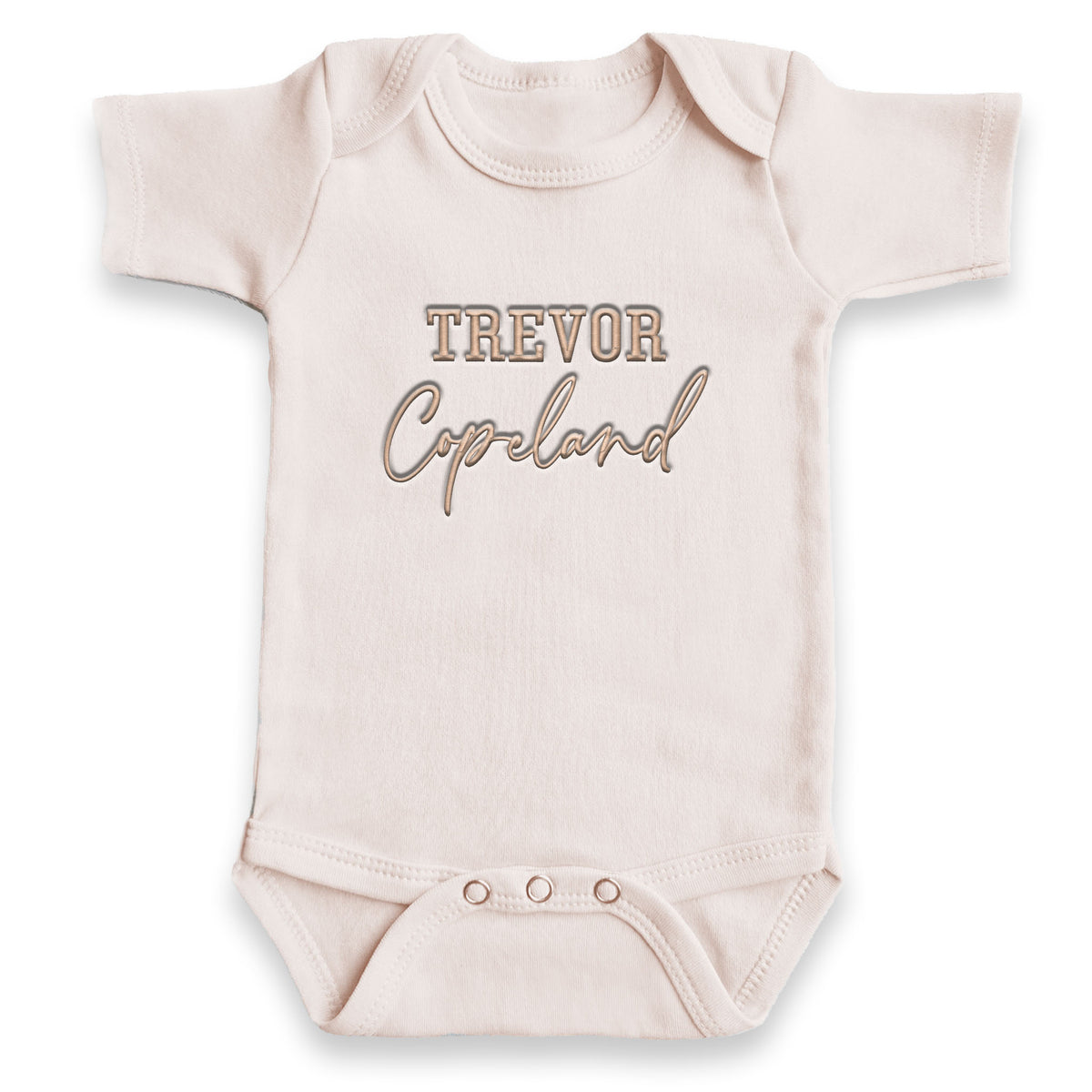 Personalized Name ONESIES® | Custom Embroidered Baby Shower Gift Z182