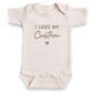 I Love My [Custom Text] ONESIES® | Custom Embroidered Newborn Gift Z185