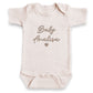 Personalized Name ONESIES® | Cute Custom Baby Bodysuit Embroidery Z187