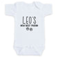 Custom Our Pet's New Best Friend ONESIES® | Dog Name Embroidery Z195
