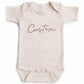 Personalized Text ONESIES® | Custom Embroidered Baby Shower Gift Z206