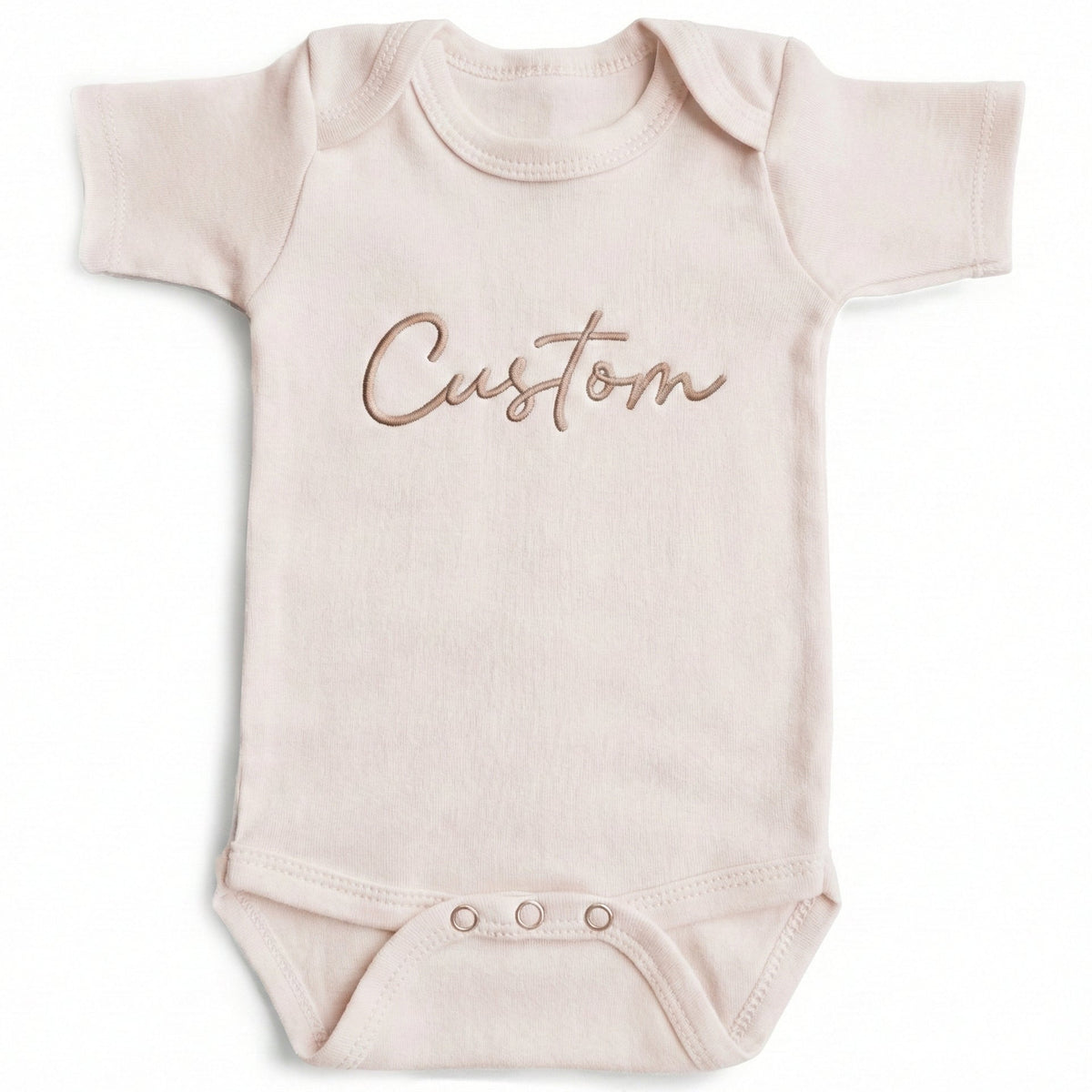 Personalized Text ONESIES® | Custom Embroidered Baby Shower Gift Z206