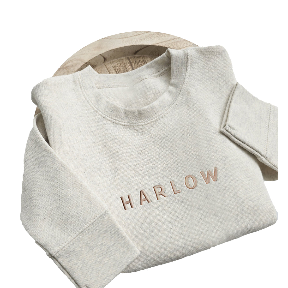 Personalized Name Kids' Sweater | Custom Matching Embroidery Z207