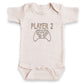 Player 2 ONESIES® | Custom Embroidered Baby Gamer Outfit Z210