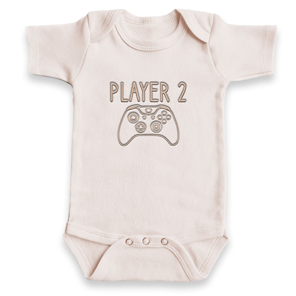 Player 2 ONESIES® | Custom Embroidered Baby Gamer Outfit Z210