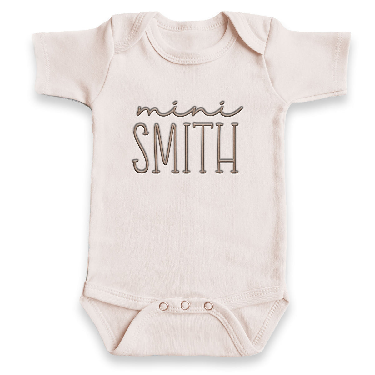 Mini Personalized Name ONESIES® | Custom Baby Shower Embroidery Z31