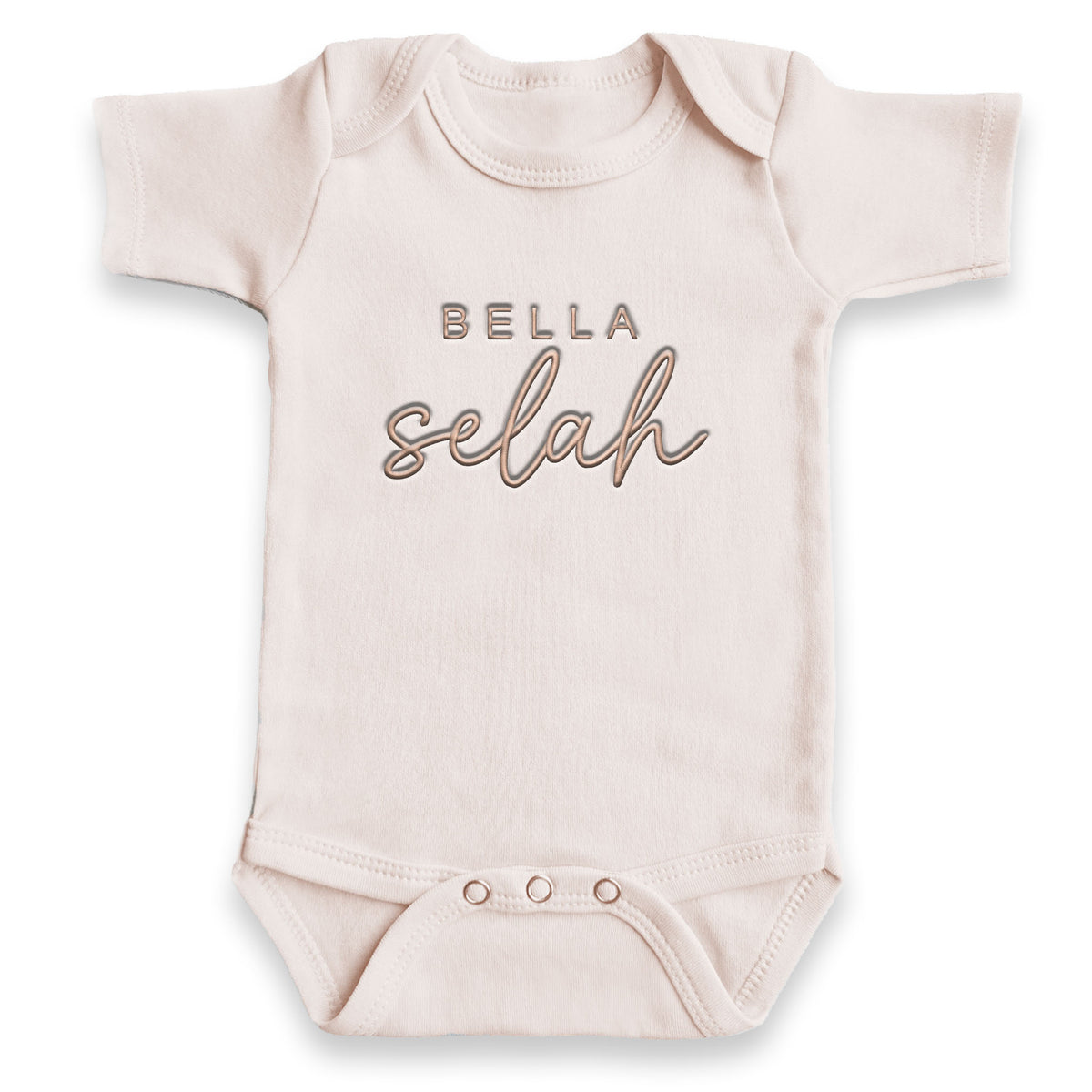 Personalized Name ONESIES® | Custom Embroidered Pregnancy Reveal Z34