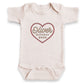 Baby Name and Due Date ONESIES® | Custom Baby Shower Embroidery Z40
