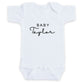 Personalized Name ONESIES® | Custom Baby Shower Gift Embroidery Z43