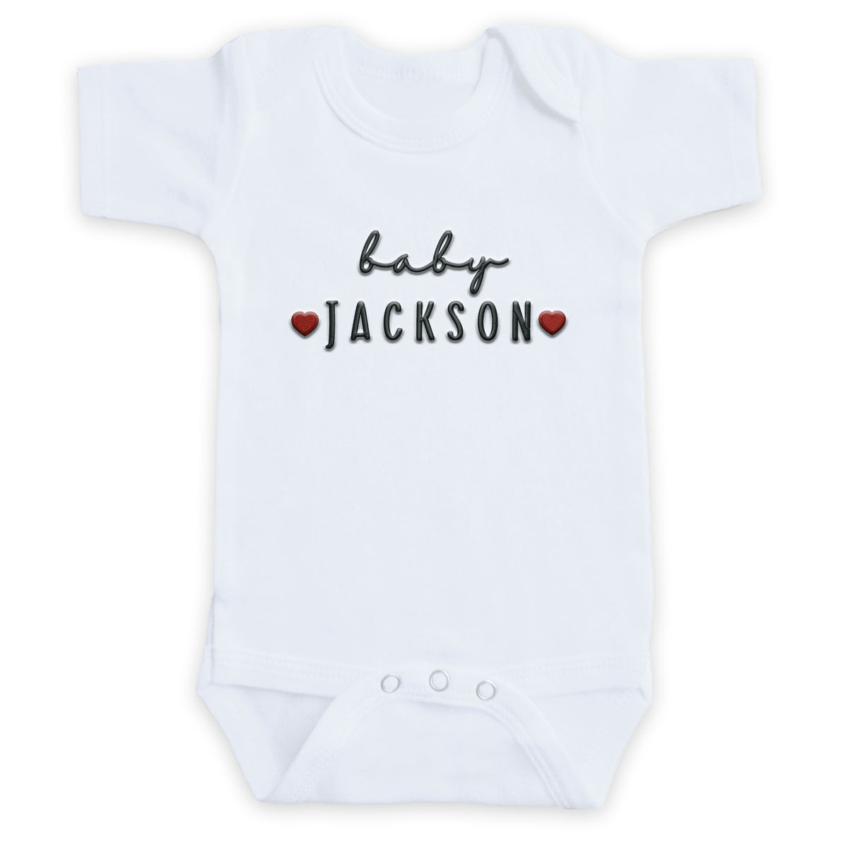 Personalized Baby Name ONESIES® | Custom Embroidered Baby Gift Z47