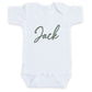 Personalized Baby Name ONESIES® | Custom Going Home Gift Embroidery Z4