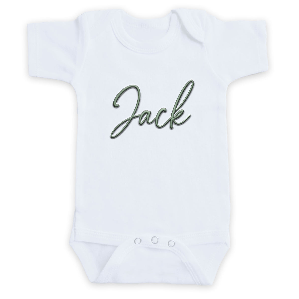 Personalized Baby Name ONESIES® | Custom Going Home Gift Embroidery Z4