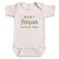 Personalized Baby Name and Due Date ONESIES® | Custom Embroidery Z54