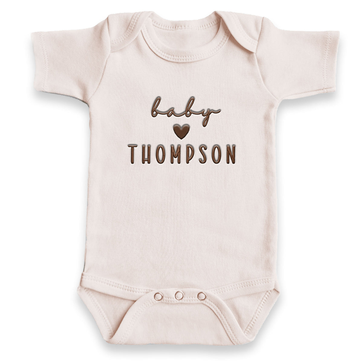 Personalized Baby Name ONESIES® | Custom Baby Shower Embroidery Z55
