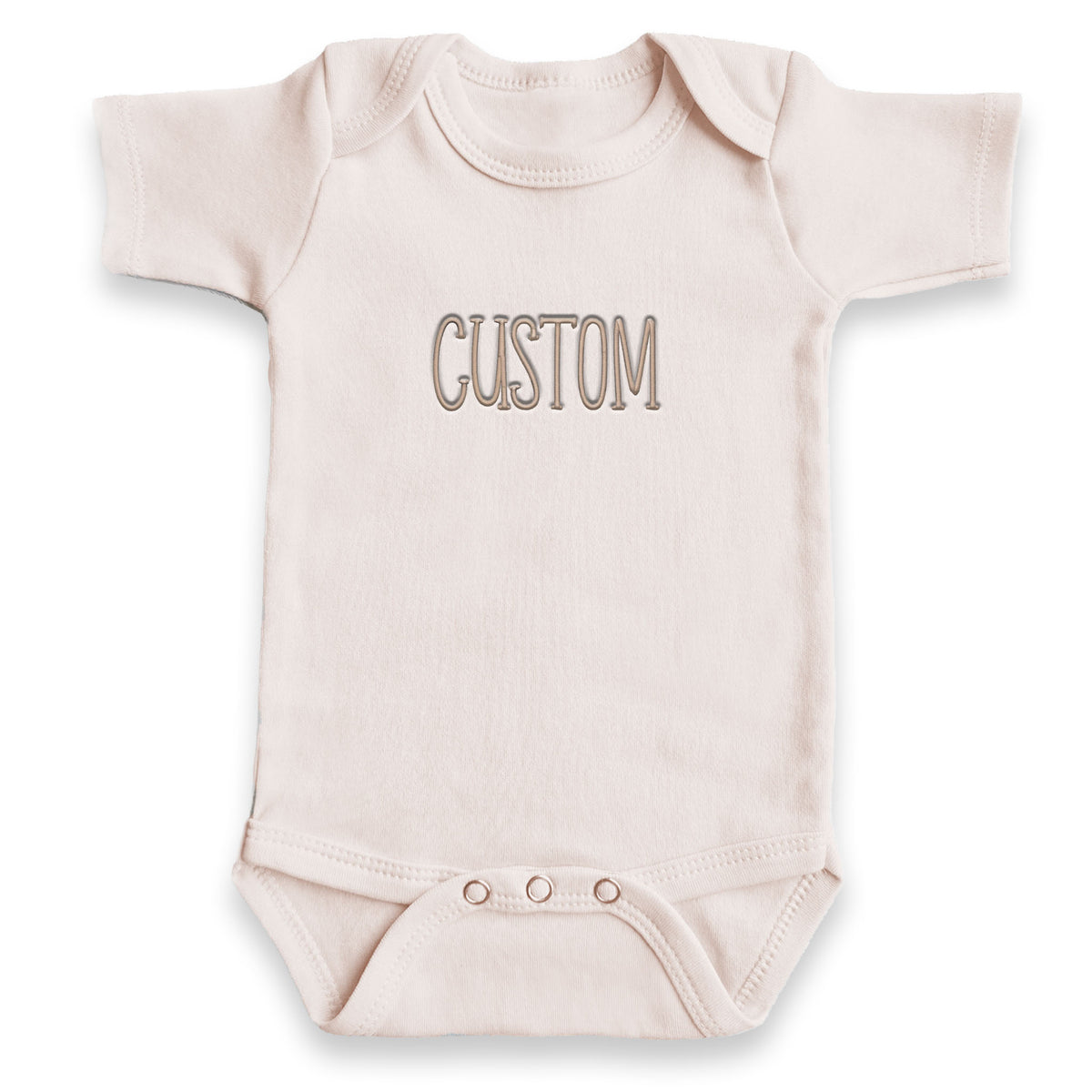Personalized Text ONESIES® | Custom Embroidered Baby Shower Gift  Z57
