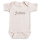 Personalized Text ONESIES® | Custom Embroidered Baby Shower Gift Z5