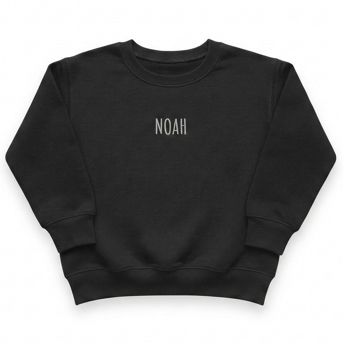 Personalized Name Kid's Crewneck | Custom Minimalist Embroidery Z65
