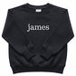 Personalized Name Kid's Sweater I Custom Embroidered Sweatshirt Z69