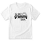 A white t-shirt with the text "IN MY GRAMMY ERA" printed on it.