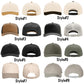 a collection of various baseball caps in different styles, including styles #1 through #8.