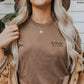 Custom Business Logo T-Shirt | Embroidered 100% Cotton Adult Tee