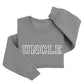 Classic Uncle Sweater | Custom Matching Family Embroidery M202