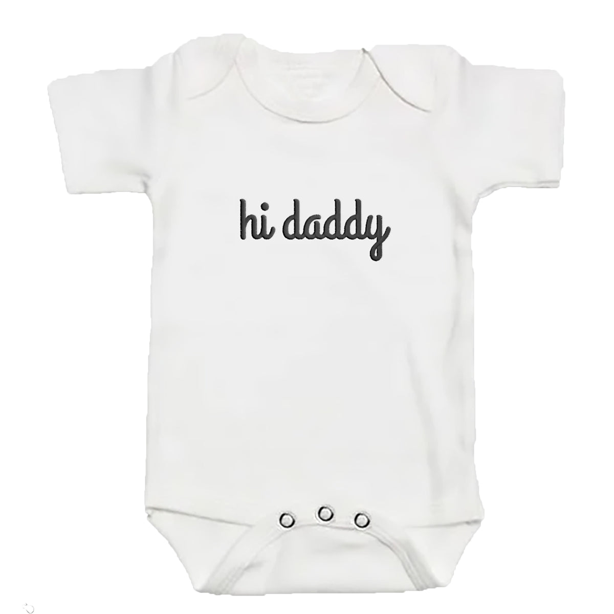 Hi Daddy ONESIES® | Custom Embroidered Father's Day Gift MOMDAD104
